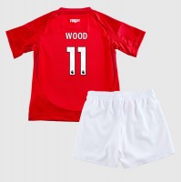 Nottingham Forest Chris Wood #11 Hjemmedraktsett Barn 2024-25 Kortermet (+ Korte bukser)